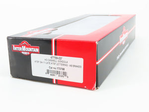 HO Scale Intermountain 47759-03 ATSF Santa Fe GA-11 Caswell Gondola #173768