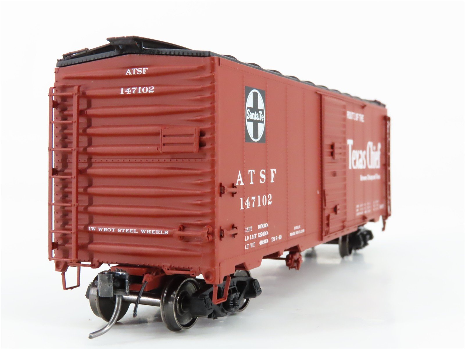 HO Scale Intermountain 45817-19 ATSF Santa Fe 1937 AAR 40' Boxcar #147102