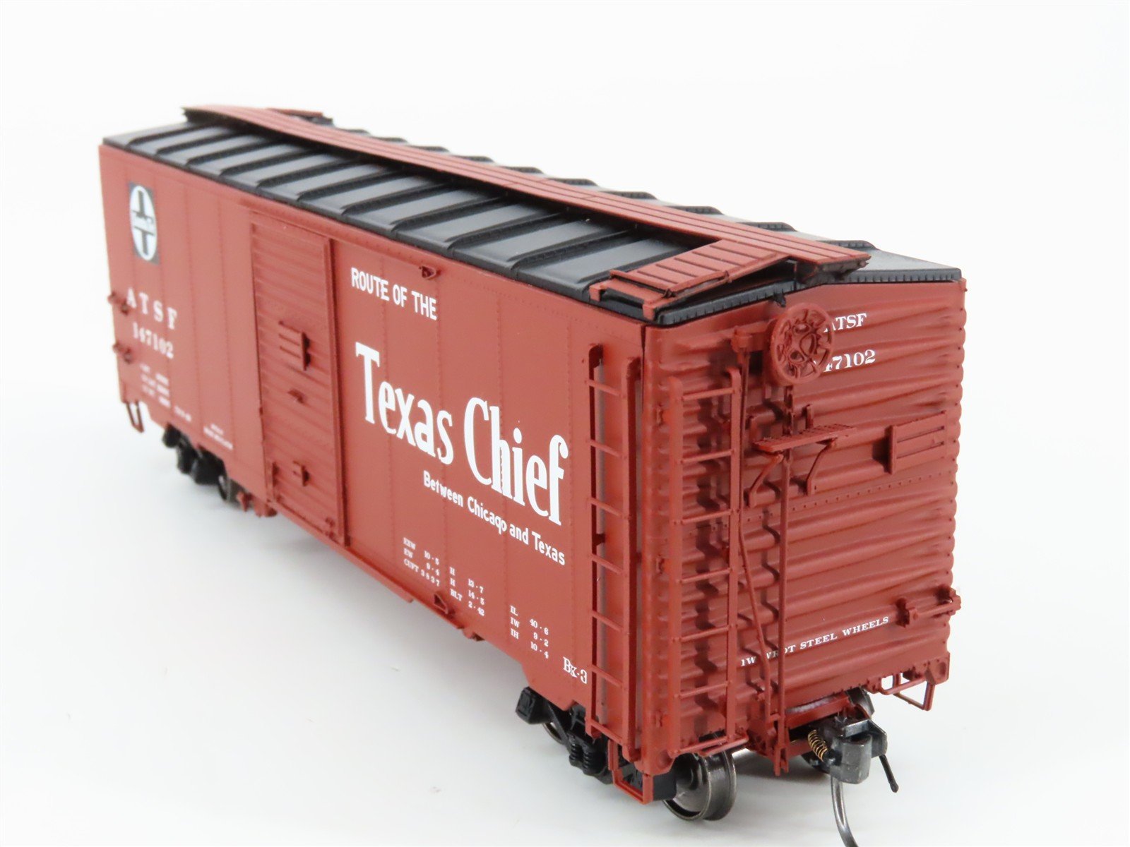 HO Scale Intermountain 45817-19 ATSF Santa Fe 1937 AAR 40' Boxcar #147102