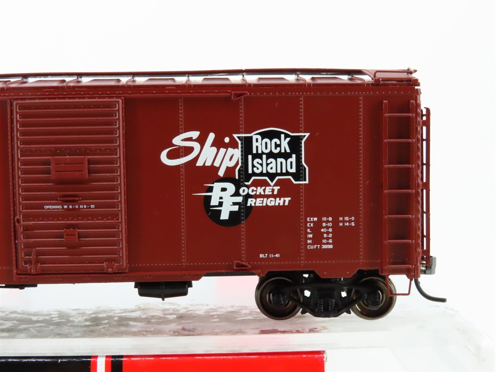 HO Scale Intermountain 45824-03 RI Rock Island AAR 40' Boxcar #146185