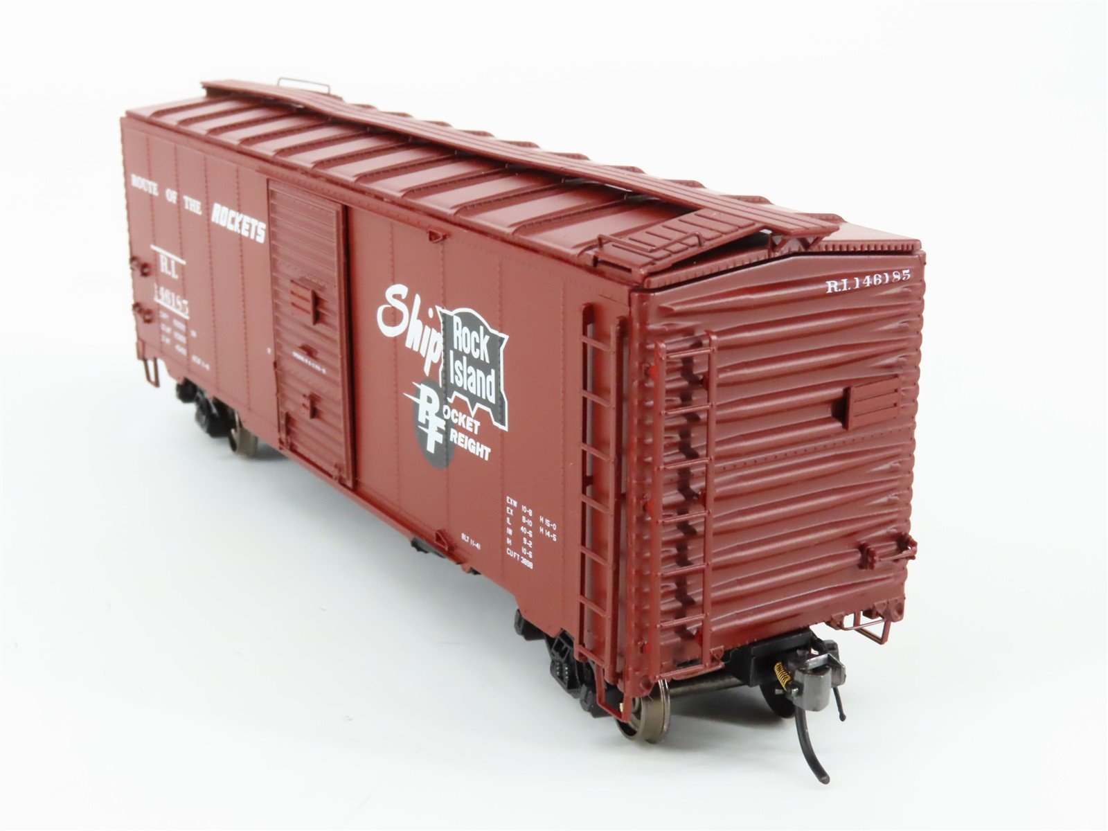 HO Scale Intermountain 45824-03 RI Rock Island AAR 40' Boxcar #146185