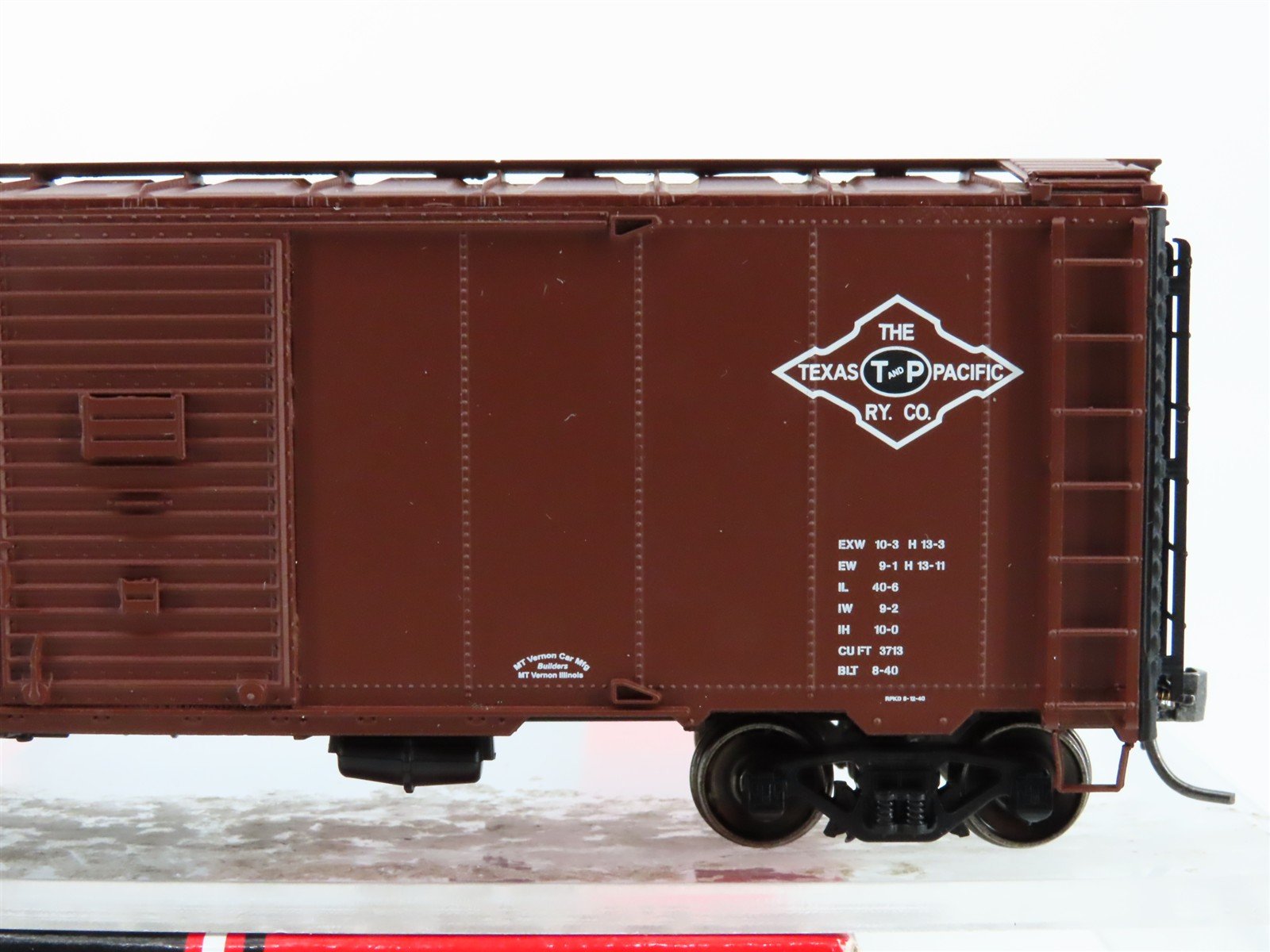 HO Scale Intermountain 45717-06 T&P Texas & Pacific 1937 AAR 40' Boxcar #40926