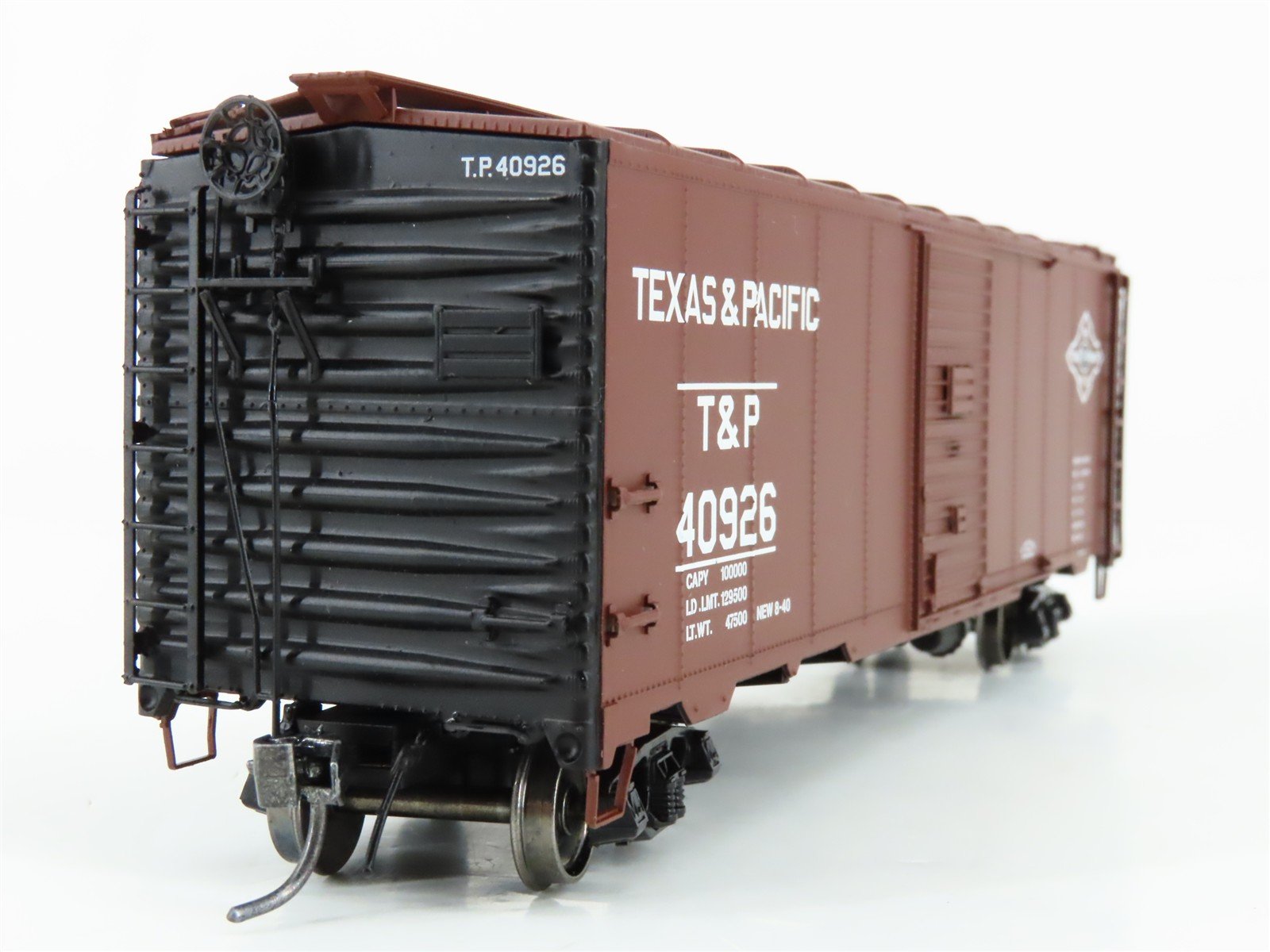HO Scale Intermountain 45717-06 T&P Texas & Pacific 1937 AAR 40' Boxcar #40926