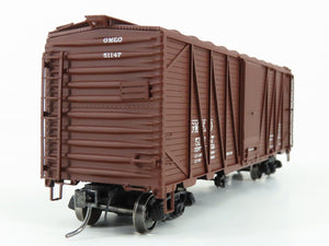 HO Scale Intermountain 46076-08 GM&O Gulf Mobile & Ohio 40' WWII Boxcar #51147