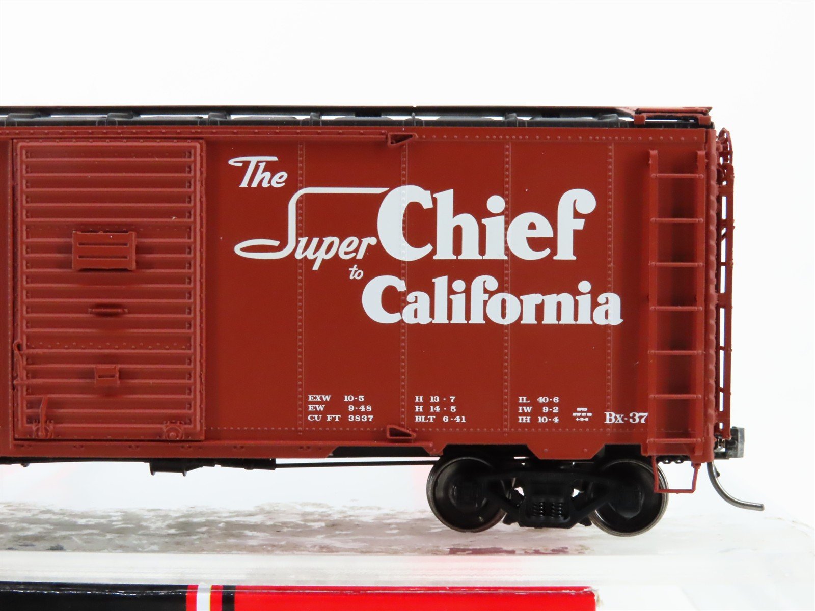 HO Scale Intermountain 45834-05 ATSF Santa Fe 40' 1937 AAR Boxcar #142852
