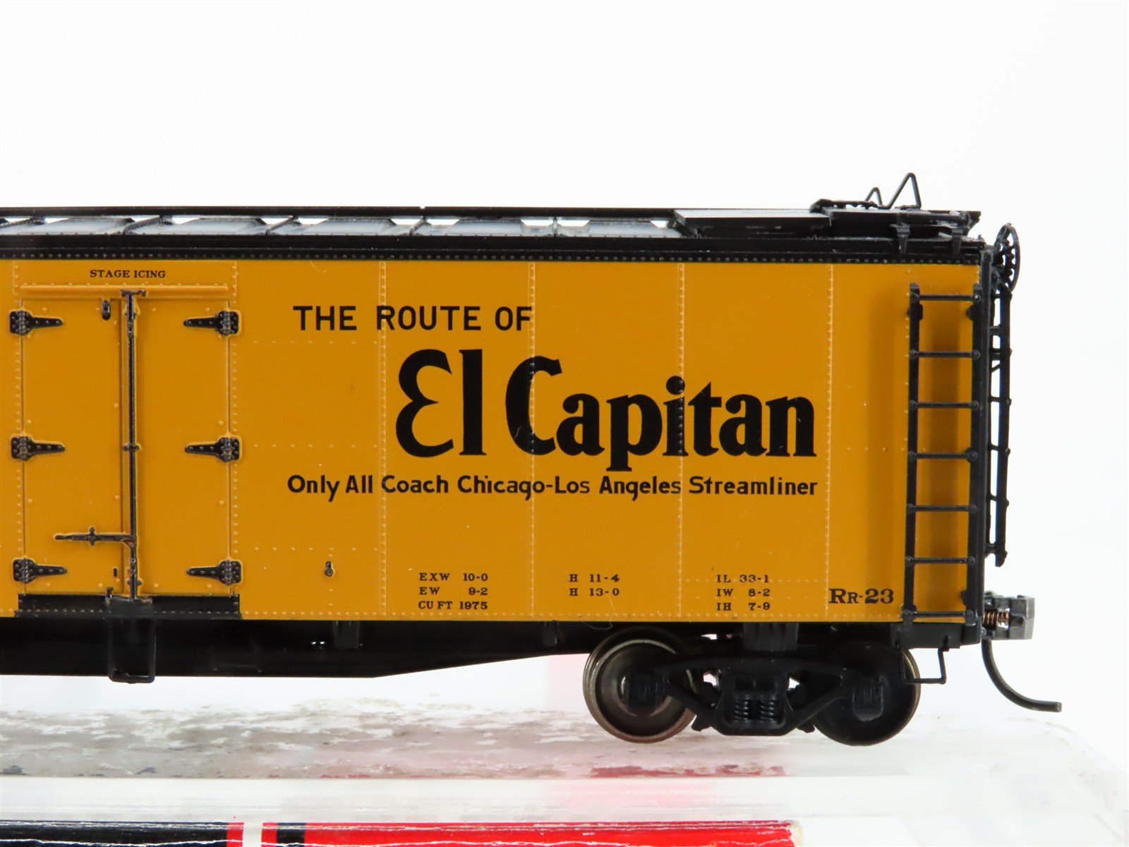 HO Scale Intermountain 46107-29 SFRD Santa Fe El Capitan Refrigerator Car #32534