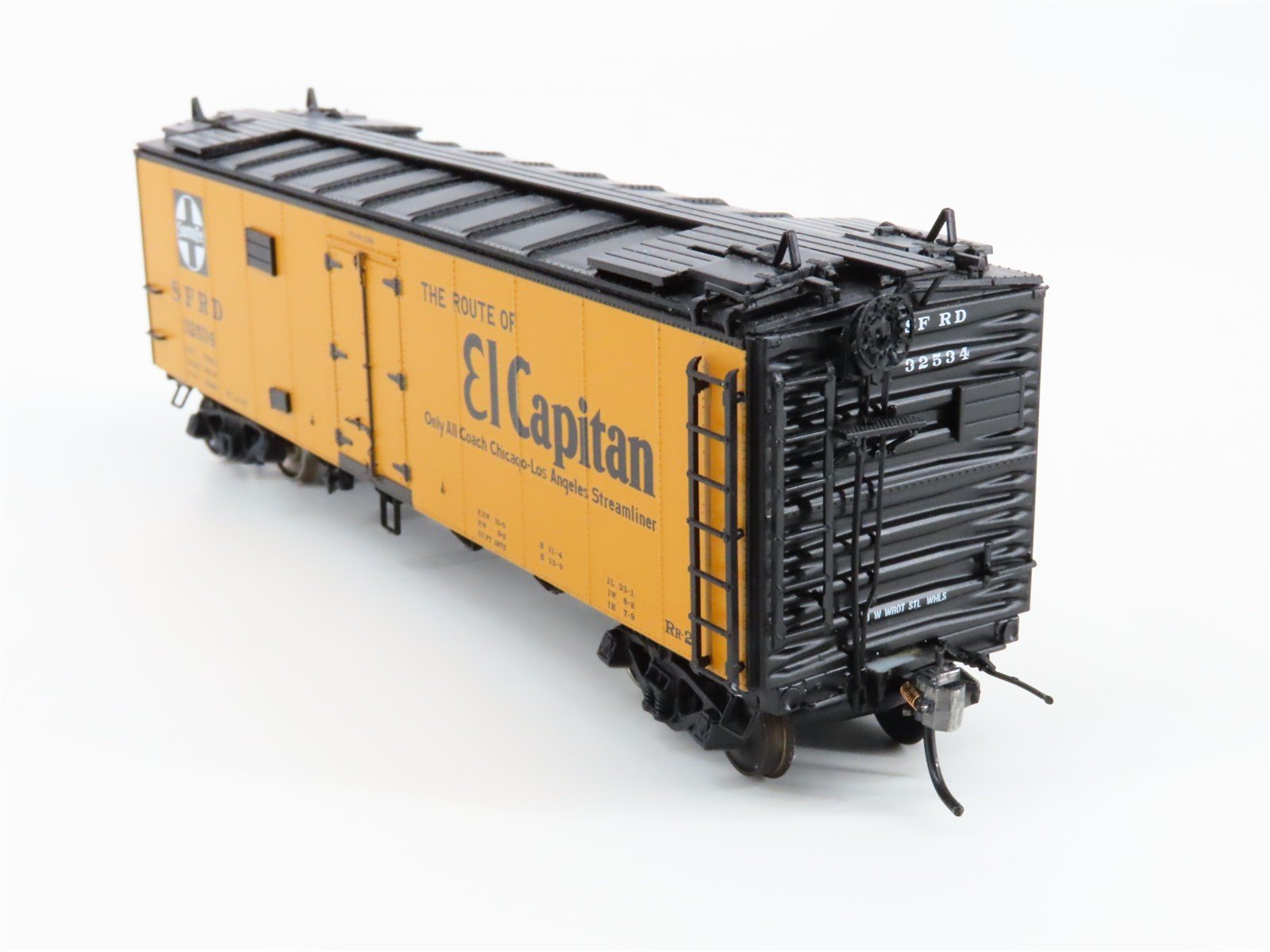 HO Scale Intermountain 46107-29 SFRD Santa Fe El Capitan Refrigerator Car #32534