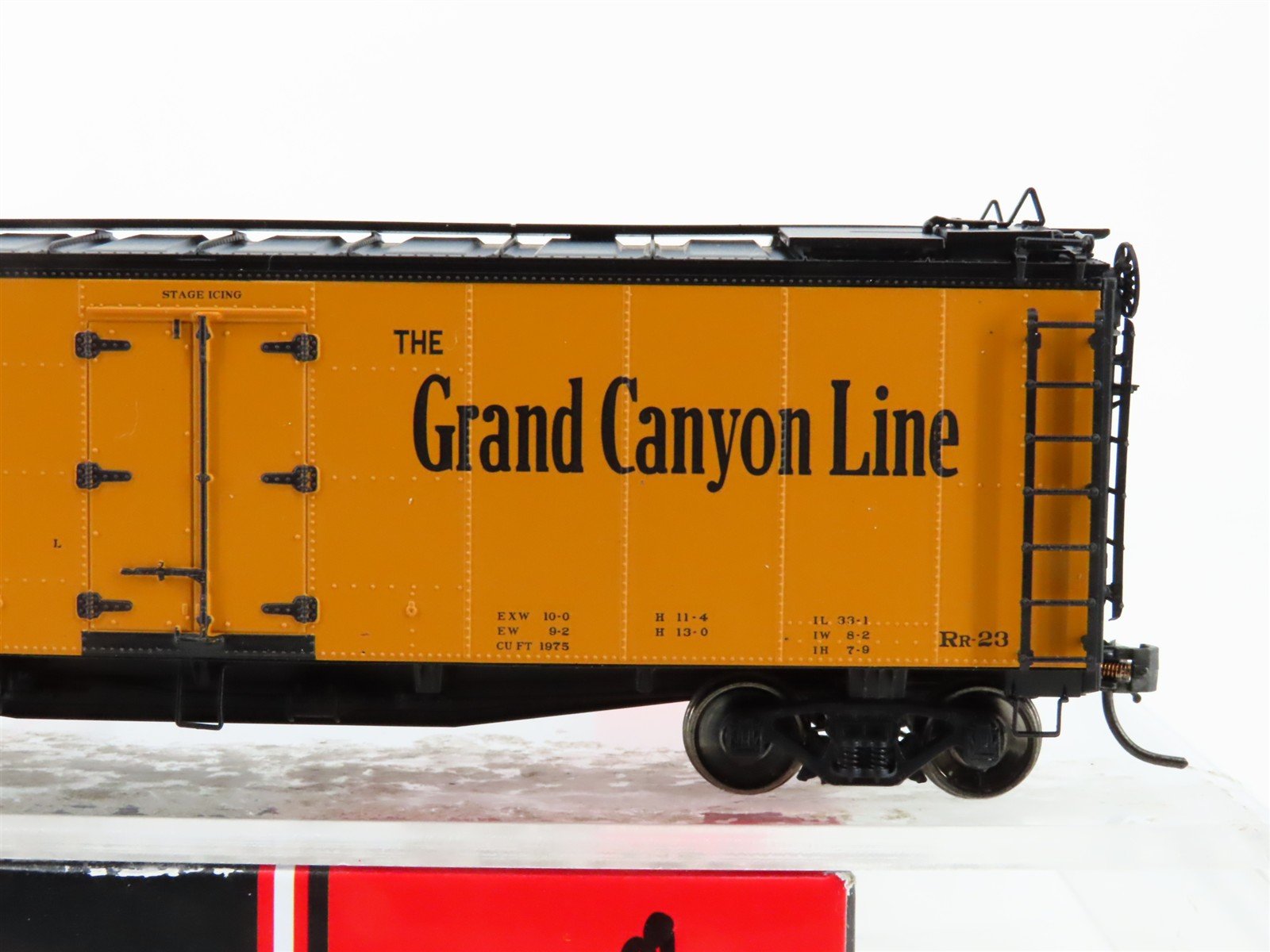 HO Intermountain 46108-22 SFRD Santa Fe Grand Canyon Refrigerator Car #32507