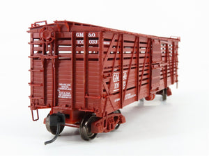 HO Scale Proto 2000 GM&O Gulf Mobile & Ohio 40' Double Deck Stock Car #109033