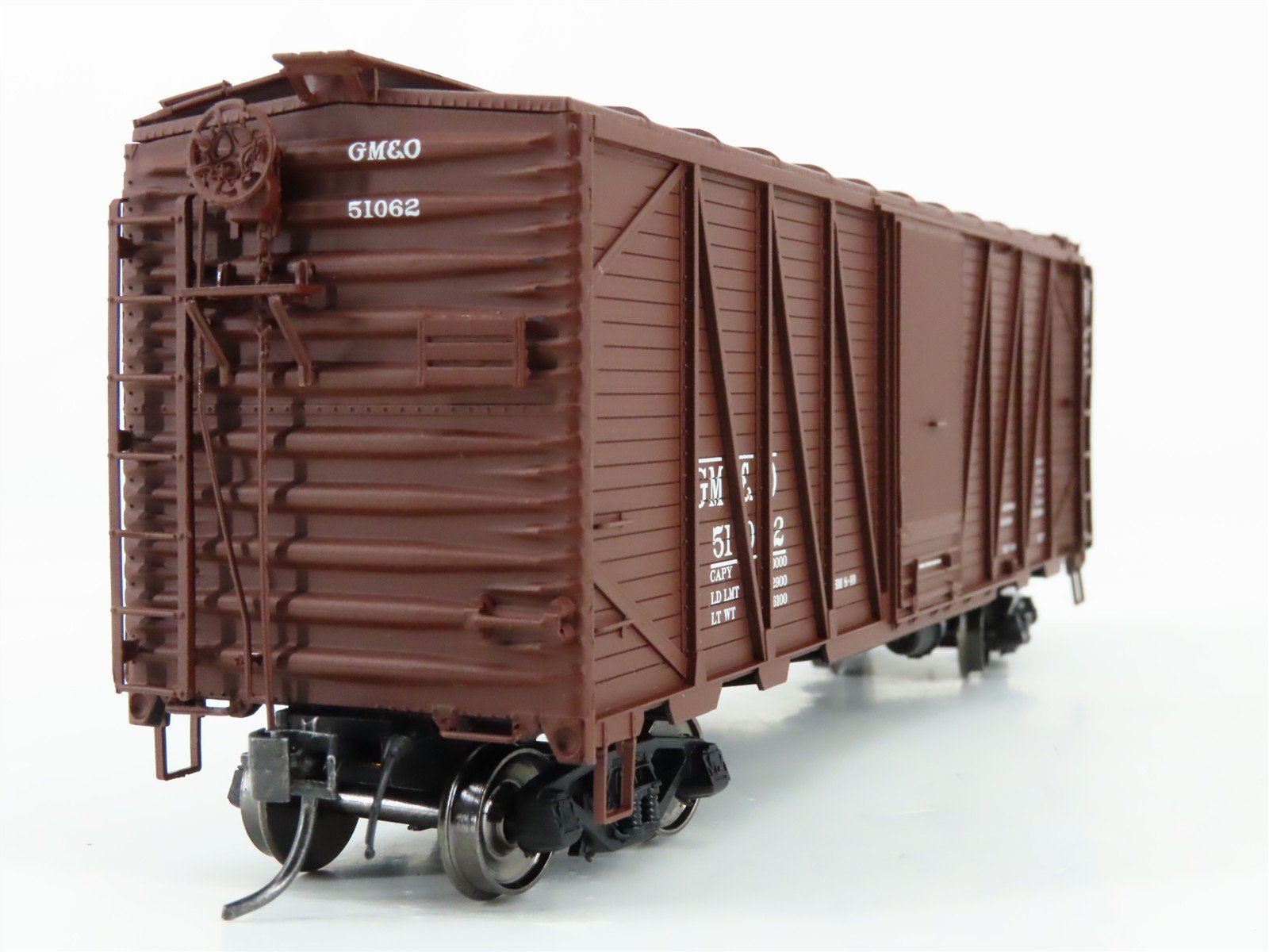 HO Scale Intermountain 46076-07 GM&O Gulf Mobile & Ohio 40' Boxcar #51062