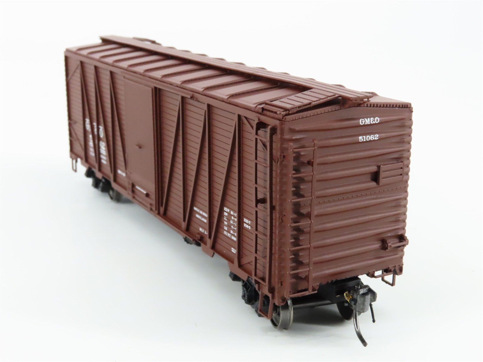 HO Scale Intermountain 46076-07 GM&O Gulf Mobile & Ohio 40' Boxcar #51062