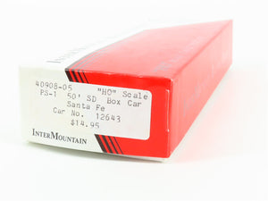 HO Scale Intermountain 40908-05 ATSF Santa Fe 50' Boxcar #12643 Kit