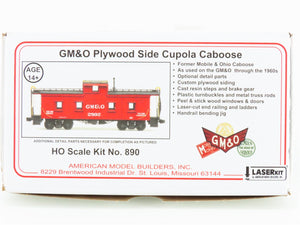 HO Scale LaserKit 890 GM&O Gulf Mobile & Ohio Plywood Side Cupola Caboose Kit