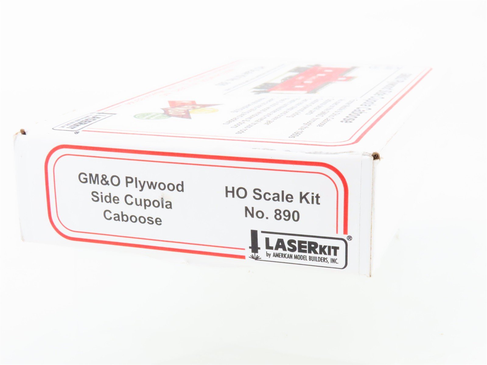 HO Scale LaserKit 890 GM&O Gulf Mobile & Ohio Plywood Side Cupola Caboose Kit