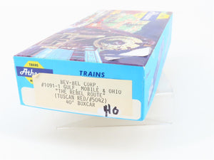 HO Scale Bev-Bel 1091-1 GM&O Gulf Mobile & Ohio 40' Boxcar #5042 Kit