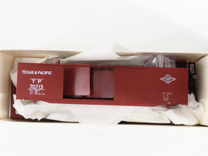 LOT of 4 HO Scale Branchline T&P Texas & Pacific 40' Postwar & 50' Boxcar Kits