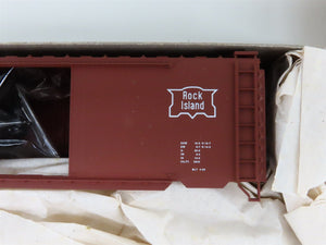LOT of 5 HO Scale Accurail ATSF/RI/T&P/M&NF Open Hopper & Assorted Boxcar Kits