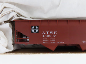 LOT of 5 HO Scale Accurail ATSF/RI/T&P/M&NF Open Hopper & Assorted Boxcar Kits