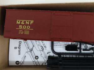 LOT of 5 HO Scale Accurail ATSF/RI/T&P/M&NF Open Hopper & Assorted Boxcar Kits