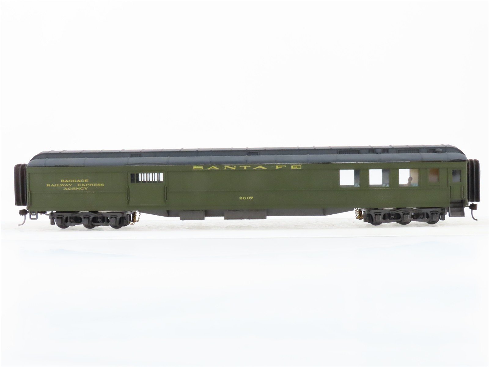 HO Scale Rivarossi ATSF Santa Fe Combine Passenger Car #2607 CUSTOM
