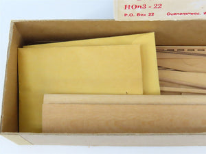 HOn3 Scale LaBelle Craftsman Kit #HOn3-22 Undecorated D&RGW Baggage Passenger