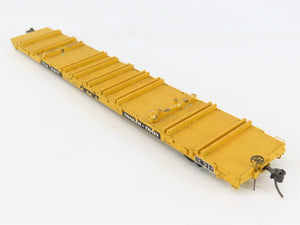 HO Scale-Craft SCF-1 TTJX Finger Rack Flat Car #81975 w/ Load - Custom