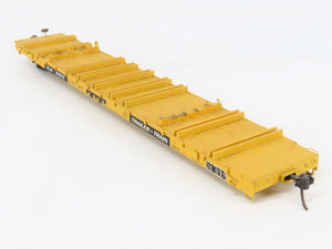 HO Scale-Craft SCF-1 TTJX Finger Rack Flat Car #81975 w/ Load - Custom