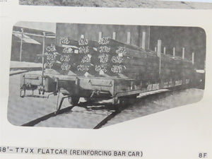 HO Scale-Craft SCF-1 TTJX Finger Rack Flat Car #81975 w/ Load - Custom