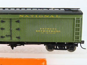 HO Scale Juneco K-23 CN Canadian National 45' Express Wood Reefer #10000 -Custom