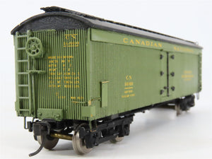 HO Scale Juneco K-23 CN Canadian National 45' Express Wood Reefer #10000 -Custom