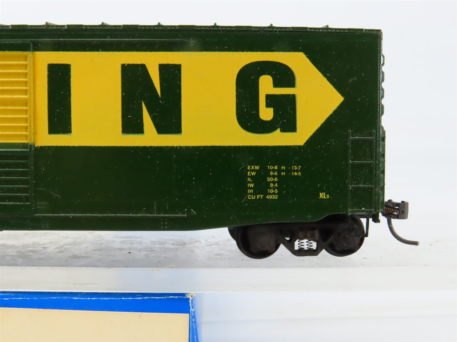 HO Branchline / E&C Shops 12503 RDG Reading 50' PS1 Box Car #19391 - UPGRADED