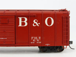 HO Scale Fox Valley FVM B&O Baltimore & Ohio 40' Wagon Top Box Car #380008