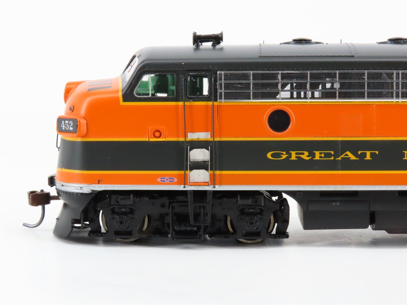 HO Scale Athearn Genesis G1704 GN Great Northern EMD F7A/B Diesel Set #452D/452C