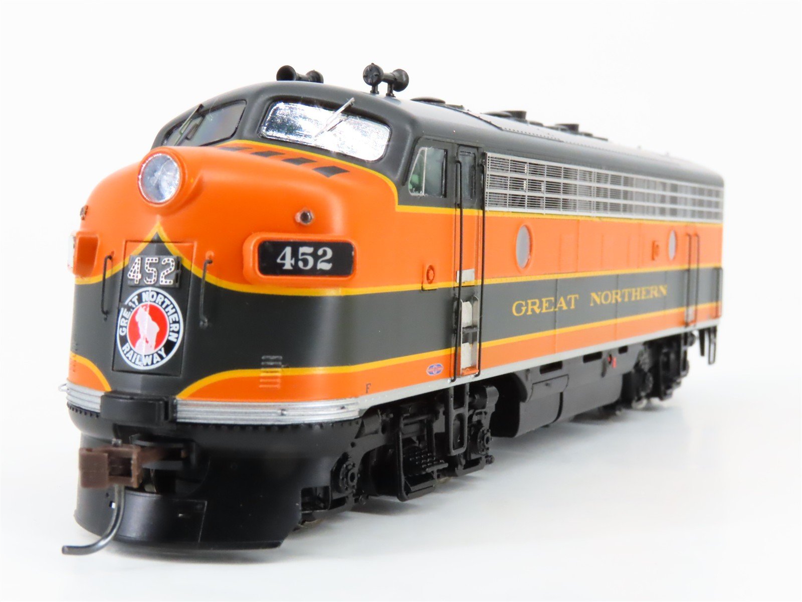 HO Scale Athearn Genesis G1704 GN Great Northern EMD F7A/B Diesel Set #452D/452C