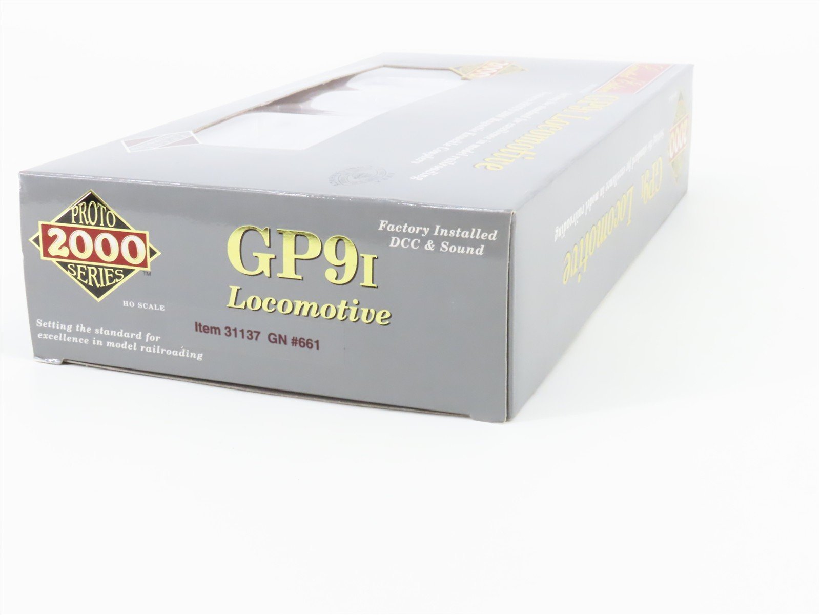 HO Proto 2000 31137 GN Great Northern GP9I Diesel #661 w/DCC & Sound - BAD GEARS
