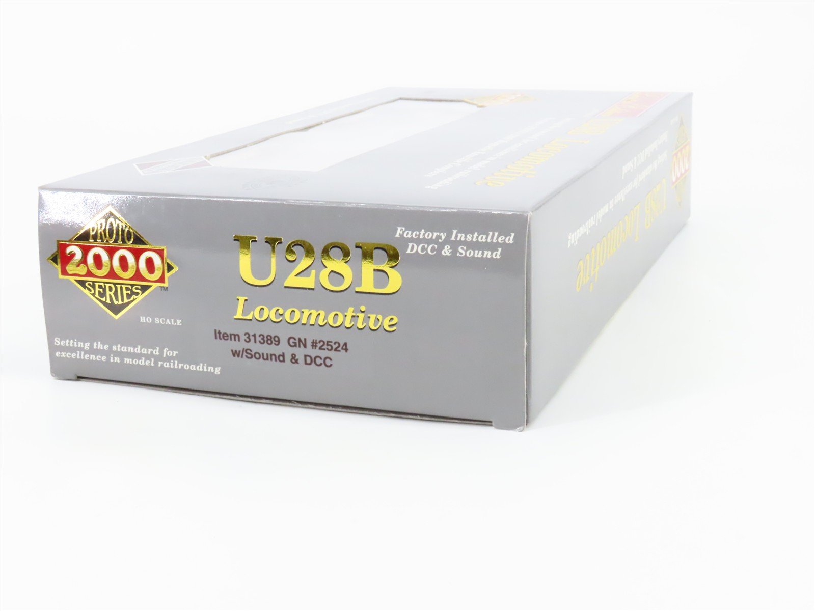 HO Scale Proto 2000 31389 GN Great Northern GE U28B Diesel #2524 w/ DCC & Sound
