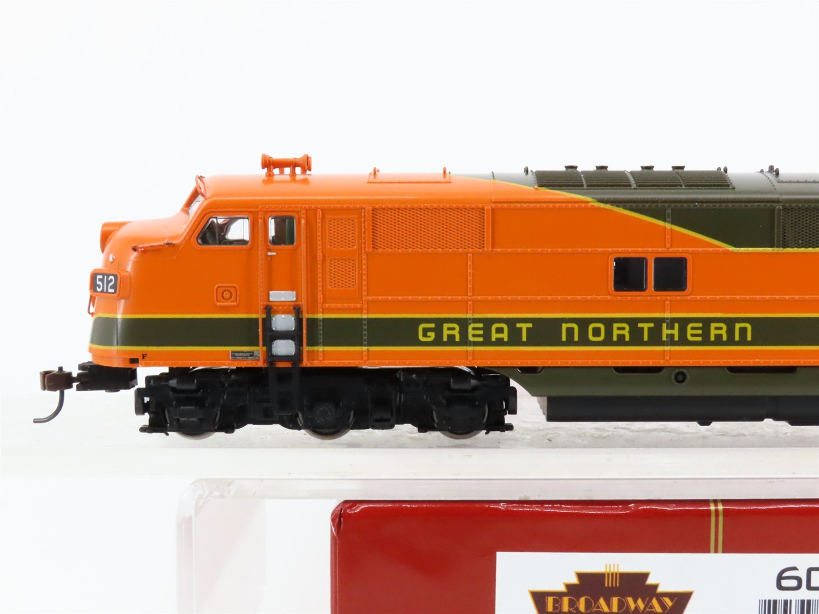 HO Broadway Limited BLI 608 GN Great Northern EMD E7A Diesel #512 w/ DCC & Sound