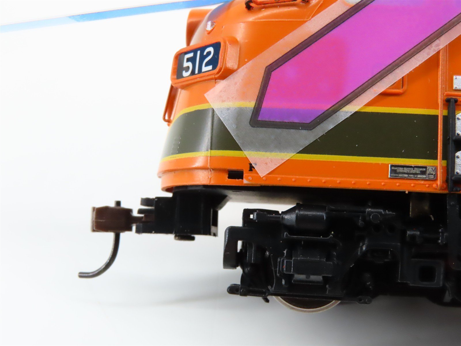 HO Broadway Limited BLI 608 GN Great Northern EMD E7A Diesel #512 w/ DCC & Sound