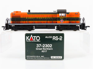 HO Scale KATO 37-2302 GN Great Northern ALCO RS-2 Diesel #217 - DCC Ready