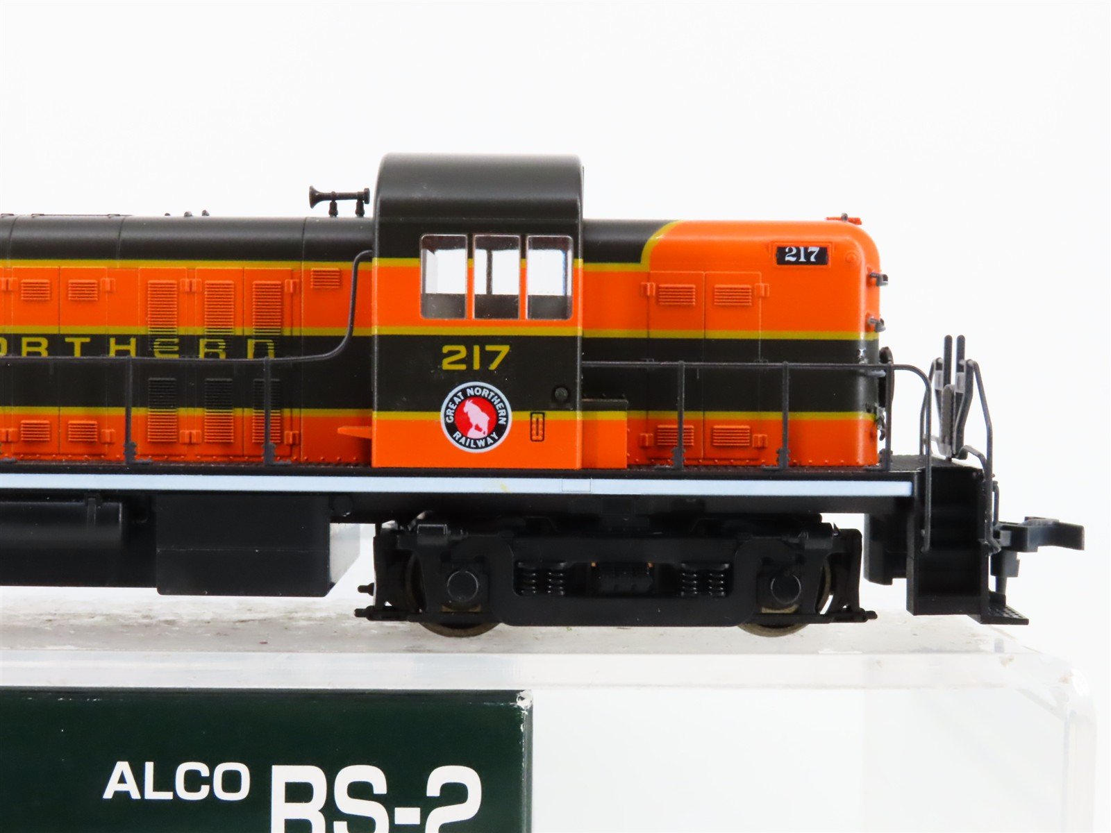 HO Scale KATO 37-2302 GN Great Northern ALCO RS-2 Diesel #217 - DCC Ready