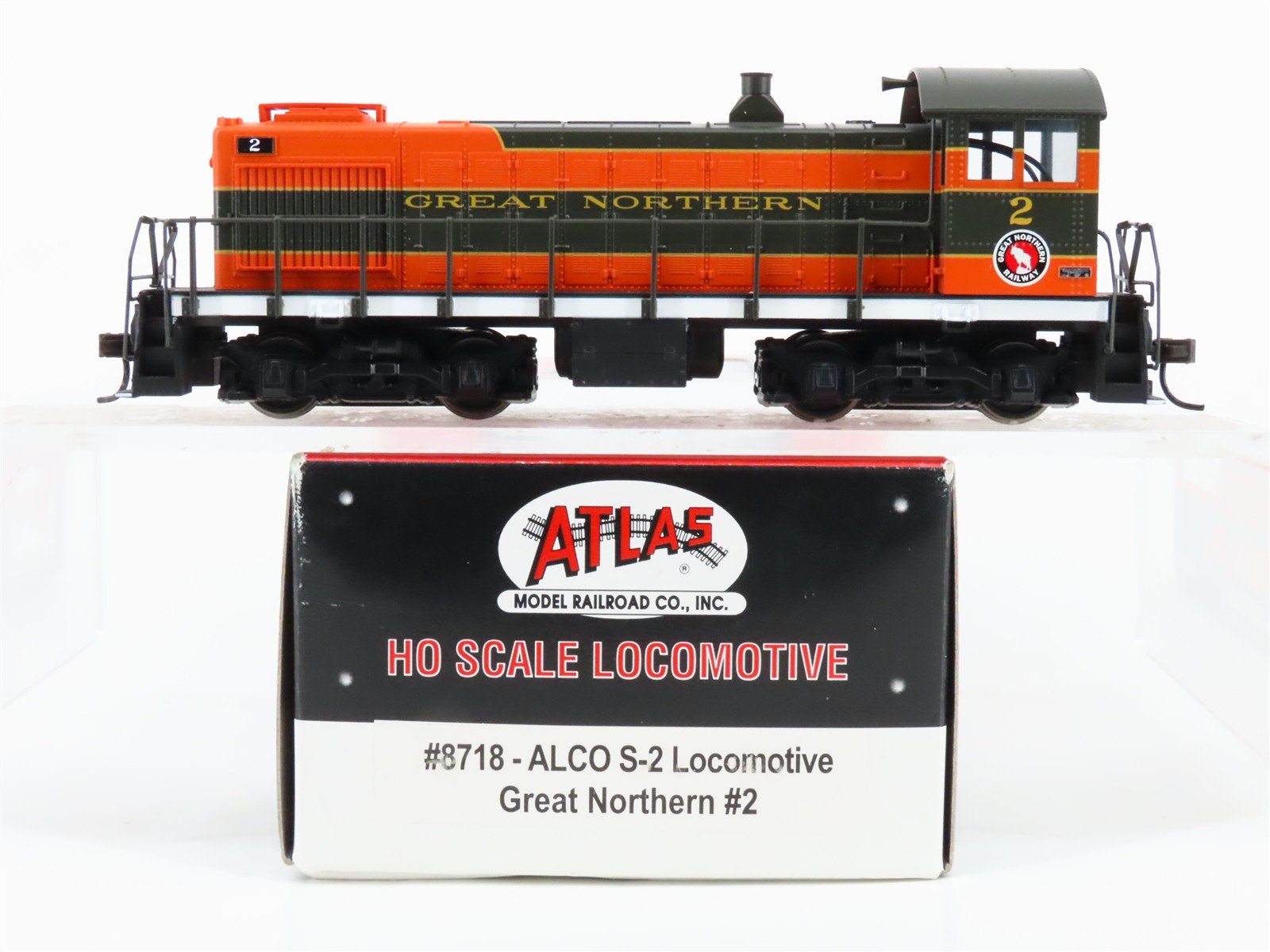 HO Scale Atlas 8718 GN Great Northern ALCO S-2 Diesel Switcher #2