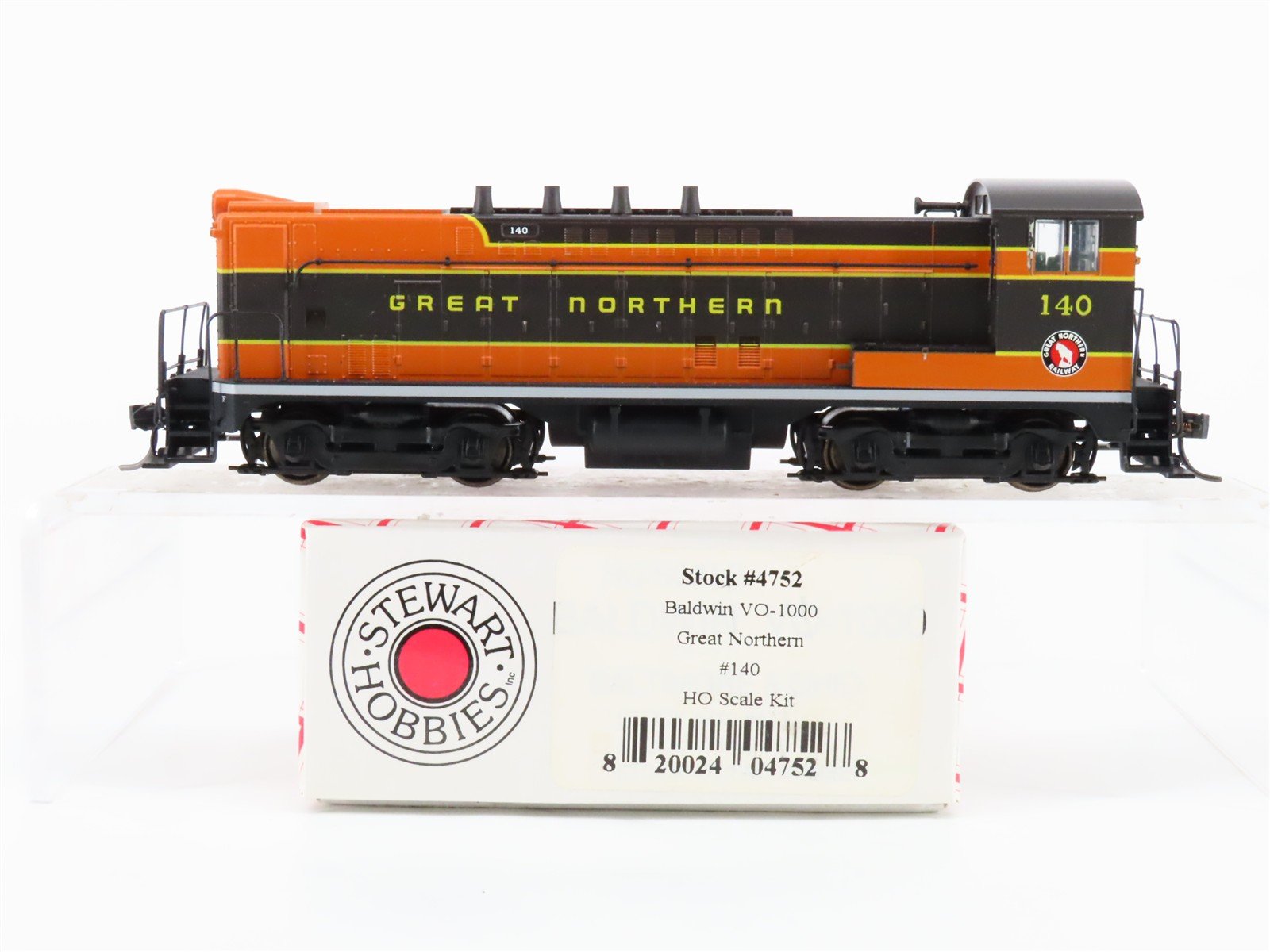 HO Scale Stewart 4752 GN Great Northern Baldwin VO-1000 Diesel #140 - DCC Ready