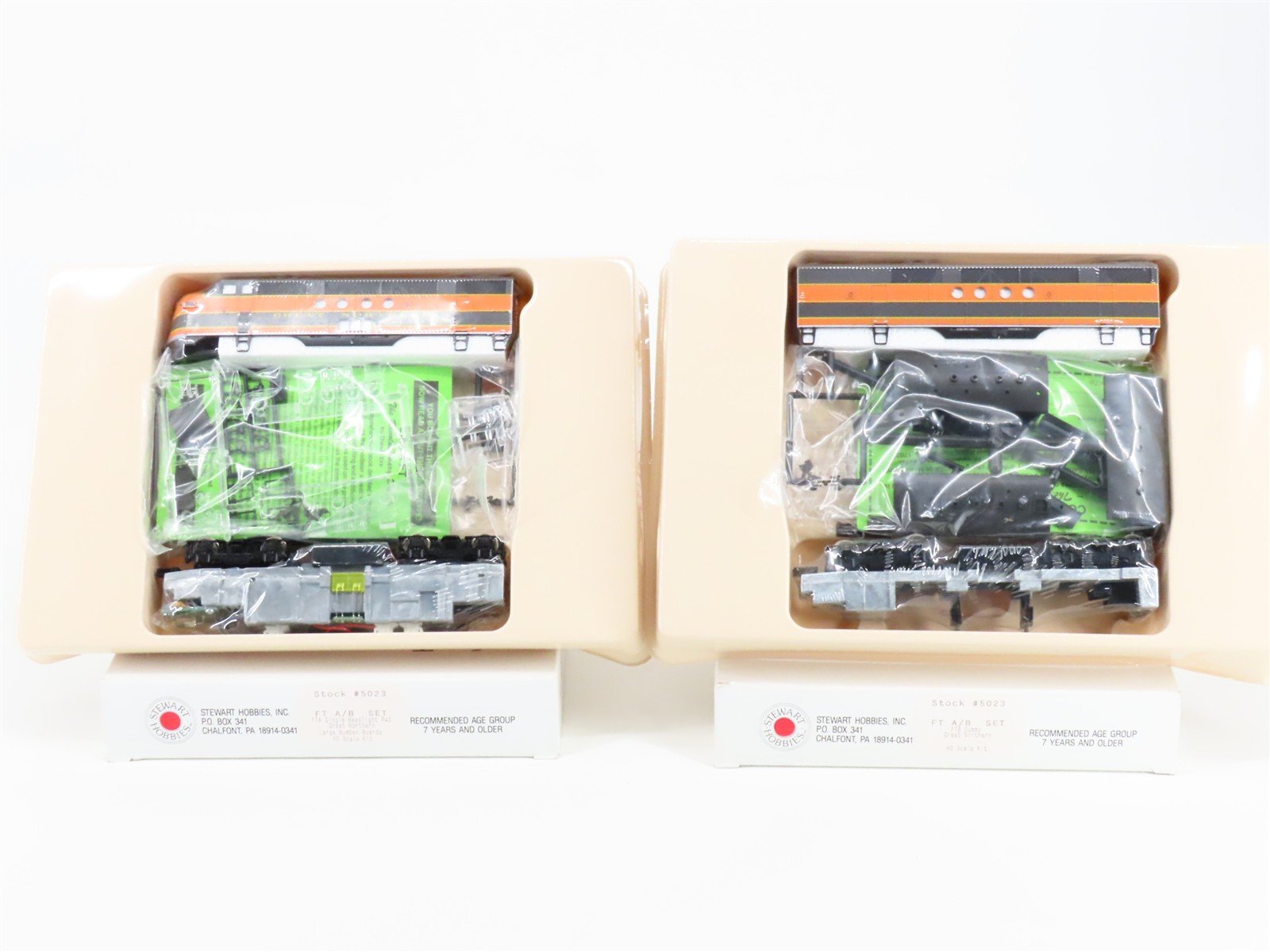 HO Scale Stewart 5023 GN Great Northern EMD FTA/B Diesel Set No# - DCC Ready
