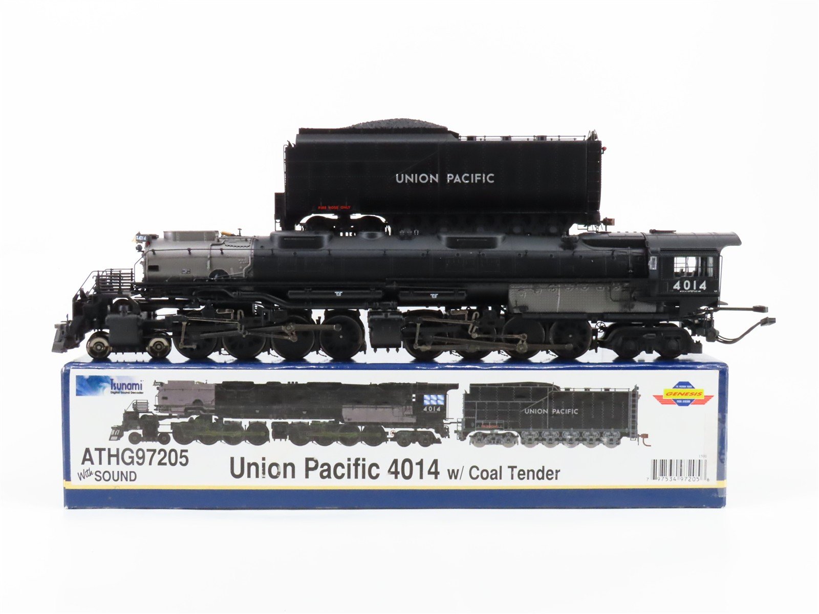HO Scale Athearn Genesis ATHG97205 UP 4-8-8-4 Big Boy Steam #4014 w/ DCC & Sound