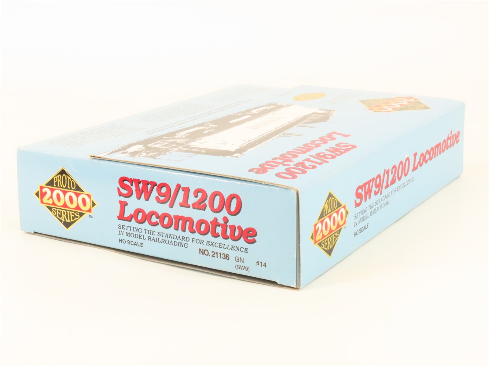 HO Scale Proto 2000 21136 GN Great Northern EMD SW9 Diesel Switcher #14