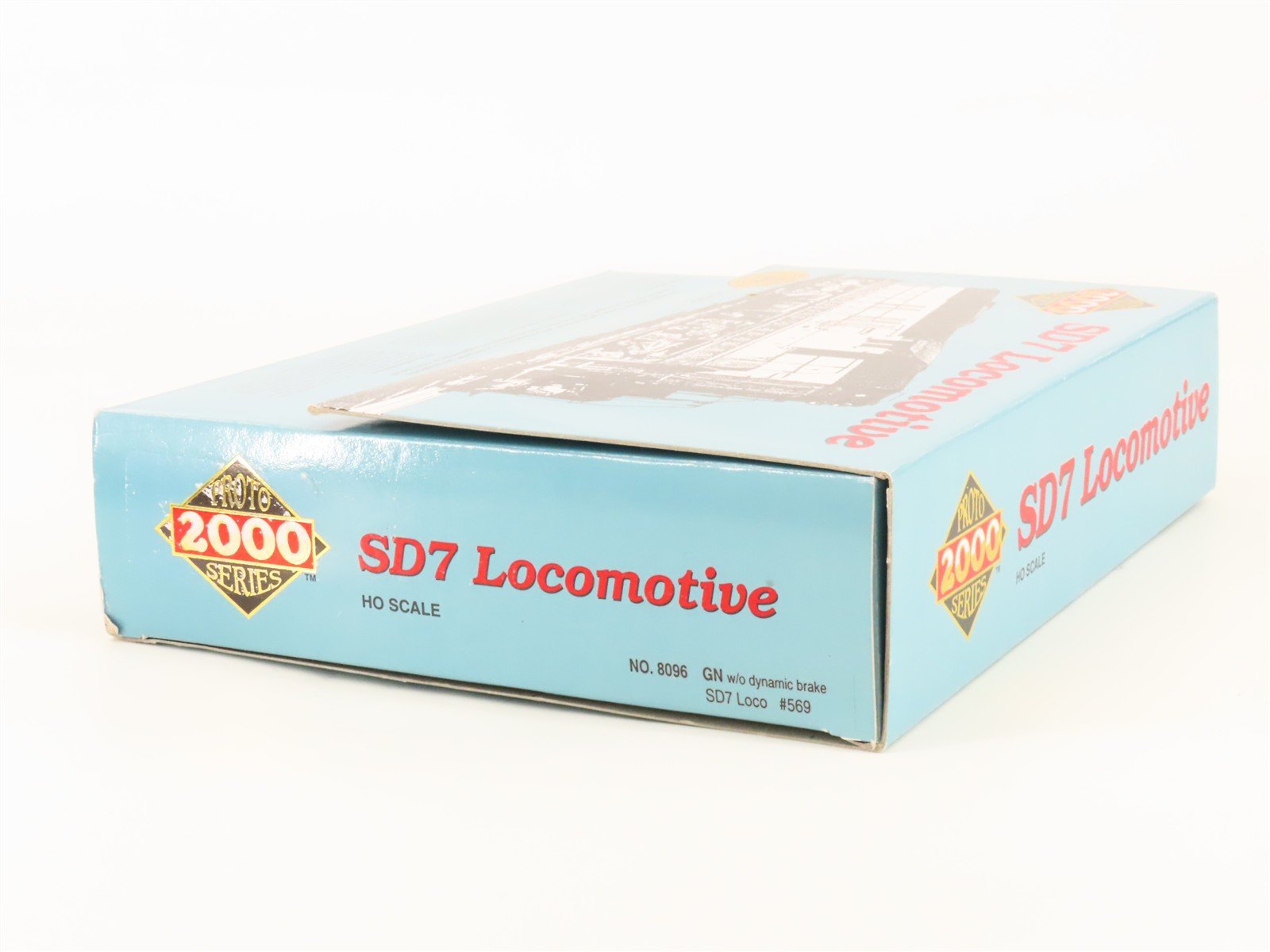 HO Scale Proto 2000 8096 GN Great Northern EMD SD7 Diesel #569 - DCC Ready