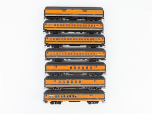 LOT of 7 HO Scale Walthers Trainline GN Great Northern Passenger Cars