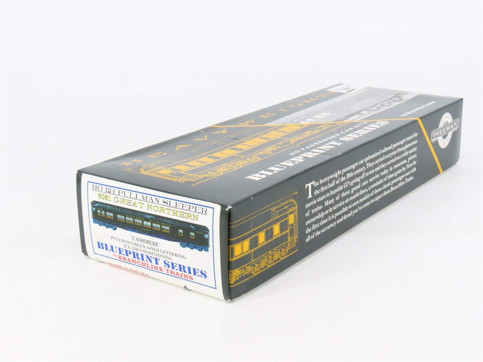 HO Scale Branchline Blueprint Kit 5351 GN Empire Builder 12-1 Sleeper Passenger