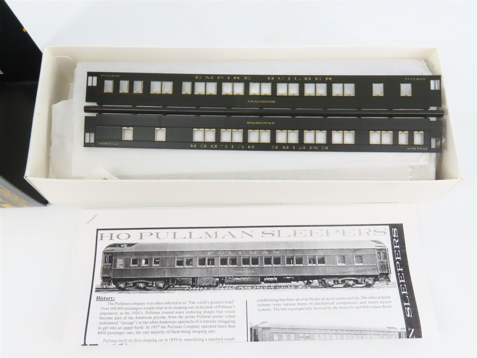 HO Scale Branchline Blueprint Kit 5349 GN Empire Builder 12-1 Sleeper Passenger