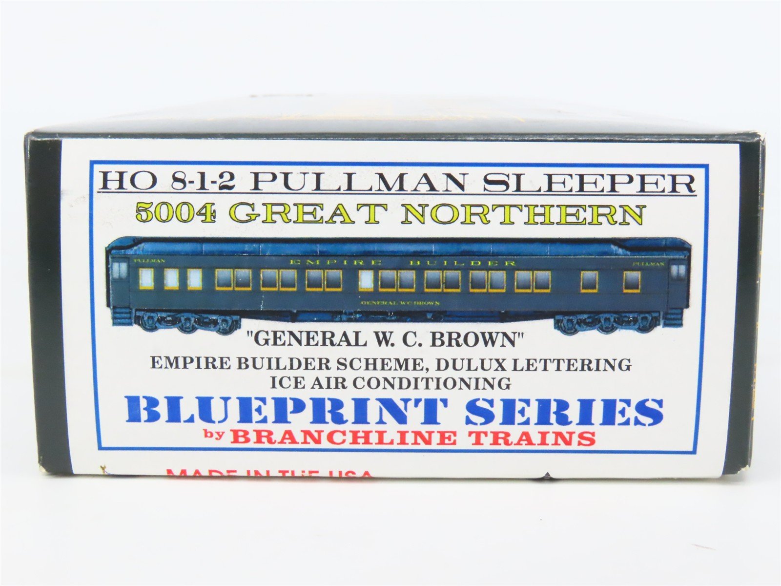 HO Scale Branchline Blueprint Kit 5004 GN Empire Builder 8-1-2 Sleeper Passenger